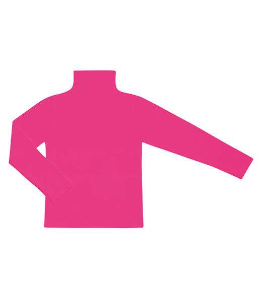 Blusa Manga Longa Infantil Gola Alta Rovitex Kids Rosa