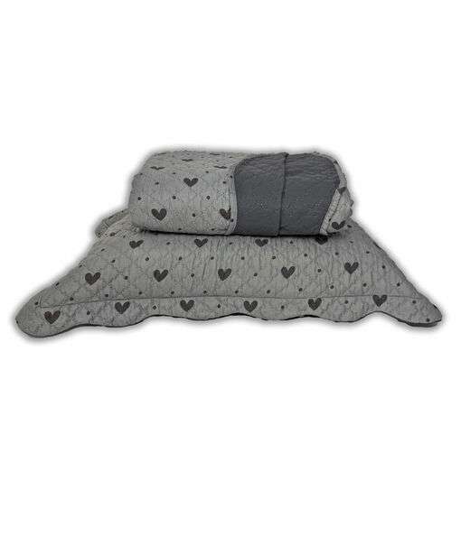 Image_Cobreleito King Corações Dupla Face Lepper Cinza