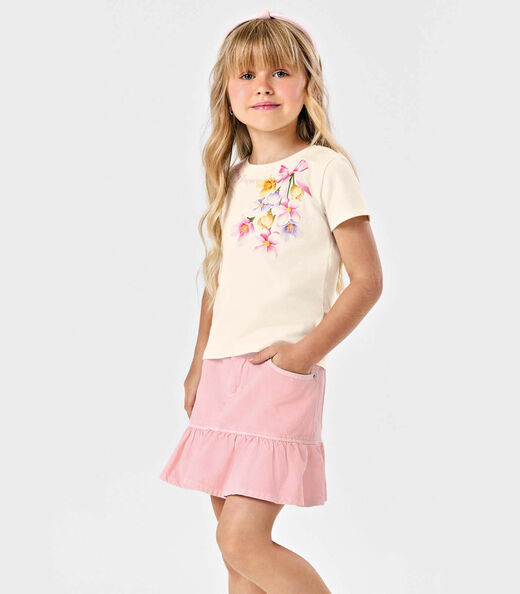 Image_Conjunto Blusa Com Saia Feminina Trick Nick Bege