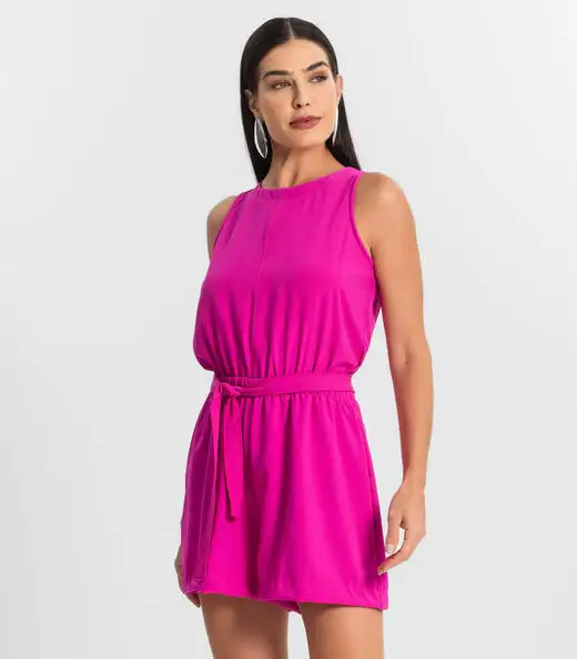 Macaquinho Feminino Endless Rosa