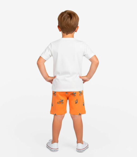 Conjunto Infantil Masculino Select Laranja