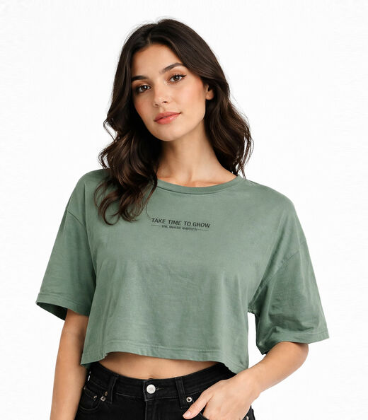 Image_Blusa Feminina Em Viscotorcion Infinita Cor Verde