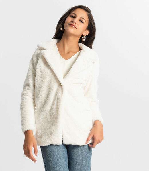 Image_Casaco Juvenil Feminino Pelo Safira Minty Bege