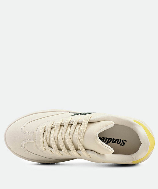 Tênis Feminino Copa Do Mundo Recorte Marisa Off White 