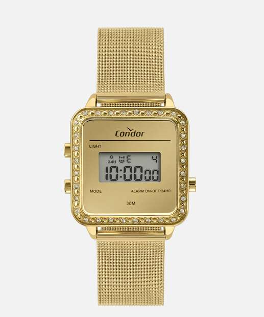 Relógio Feminino Strass Condor COJH512AM/4D