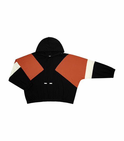 Blusao Molecotton de Viscose Secret Glam Laranja