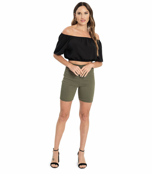 Blusa Feminina Alfaiataria Endless Preto