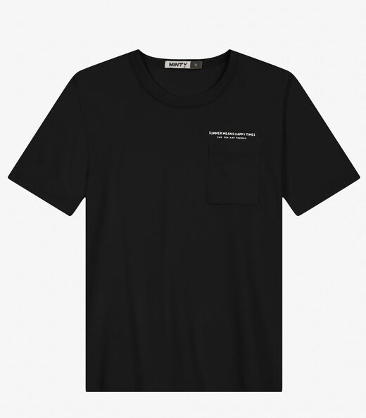 Image_Camiseta Juvenil Masculino em Malhão Fruit Minty Preto