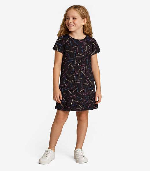 Image_Vestido Menina Infantil Select Preto