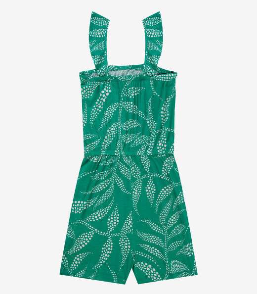 Macaquinho Feminino Curto Infinita Cor Verde