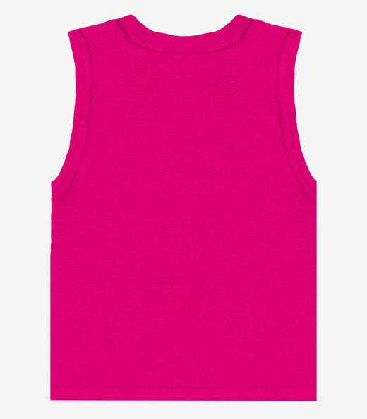 Regata Básica Infantil Lisa Soletex Rosa