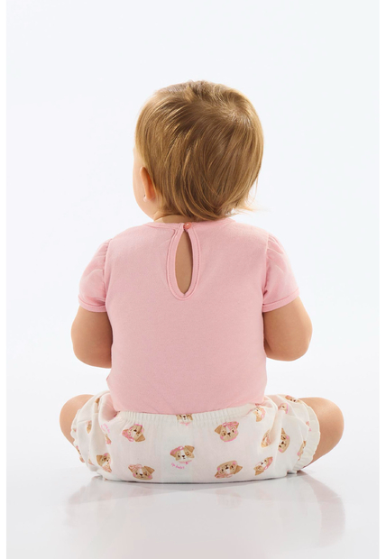 Conjunto Body e Short para Bebê Up Baby