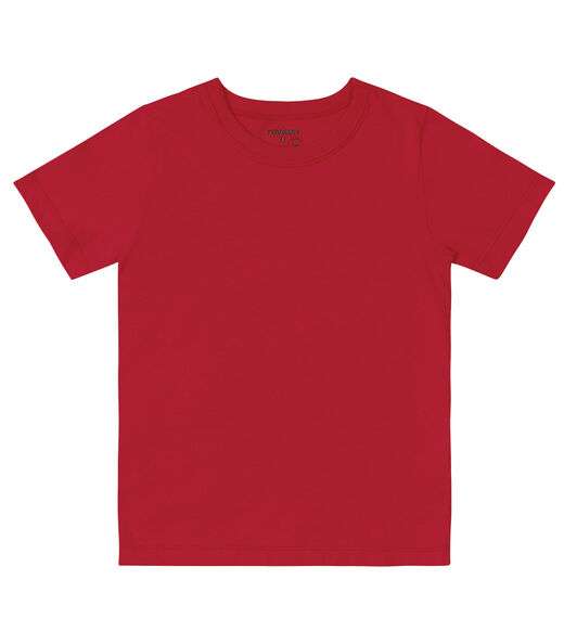 Camiseta Infantil Masculina Básica Rovitex Kids Vermelho