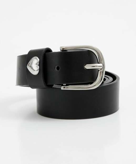 Cinto Feminino Fino Coração Marisa