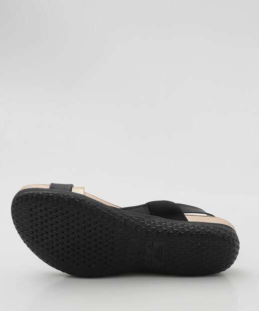 Sandália Feminina Rasteira Modare Preto