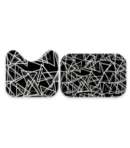 Jogo De Tapetes Para Banheiro Wevans Preto