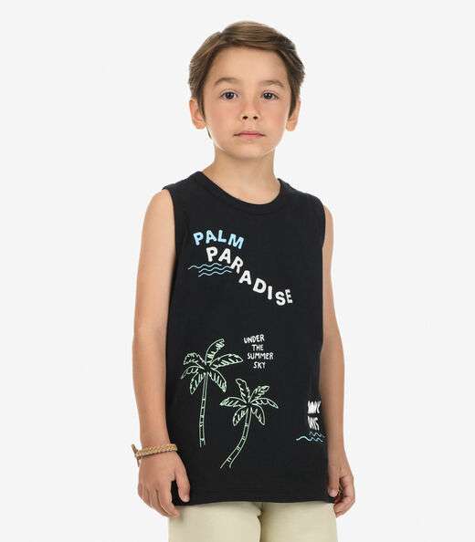 Conjunto Regata com Bermuda Menino Rovi Kids Preto