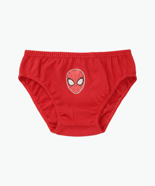 Kit 3 Cuecas Infantil Estampa Homem Aranha Marvel Tam 2 a 12