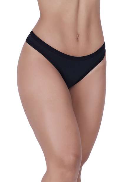 Kit 3 Calcinhas Sapeca Microfibra Concept Lingerie