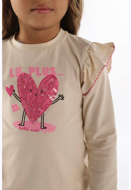 Conjunto Cotton Estampa Babado Up Baby