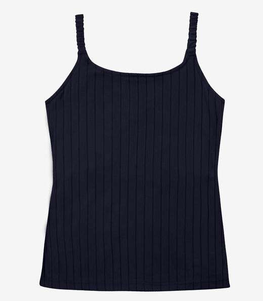 Blusa Feminina De Alça Seletc Azul