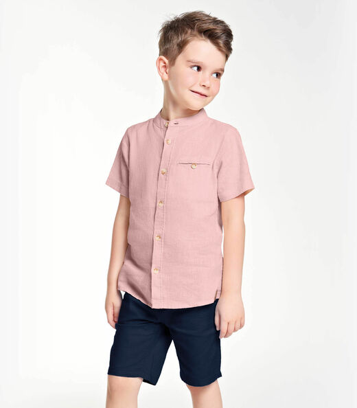 Image_Conjunto Menino Camisa Com Bermuda Trick Nick Rosa