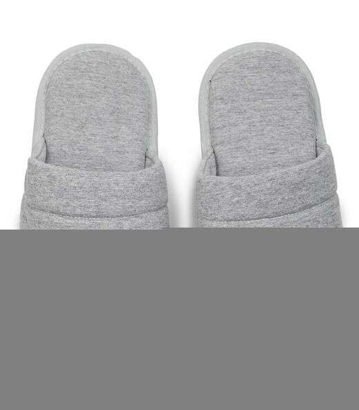 Pantufa Masculina Confort Lisa Cotton Day Cinza