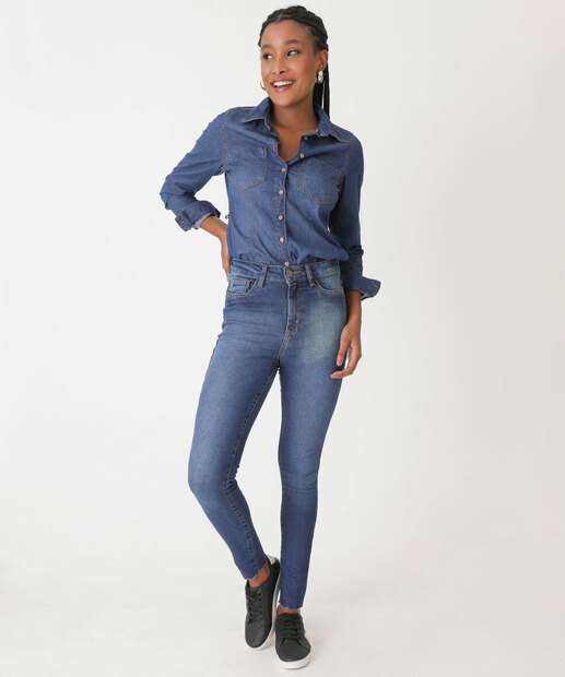 Image_Calça Jeans Skinny Feminina Marisa