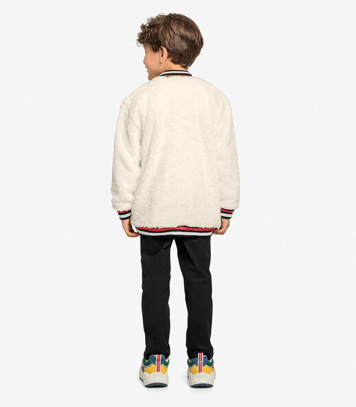 Calça Infantil Masculina Em Sarja Trick Nick Preto