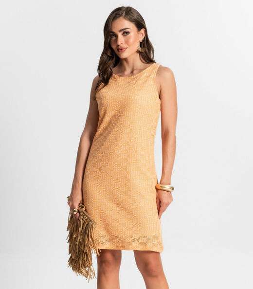 Image_Vestido Em Tricot Duo Endless Laranja