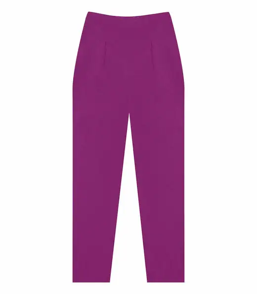 Calça Reta Feminina Rovitex Roxo