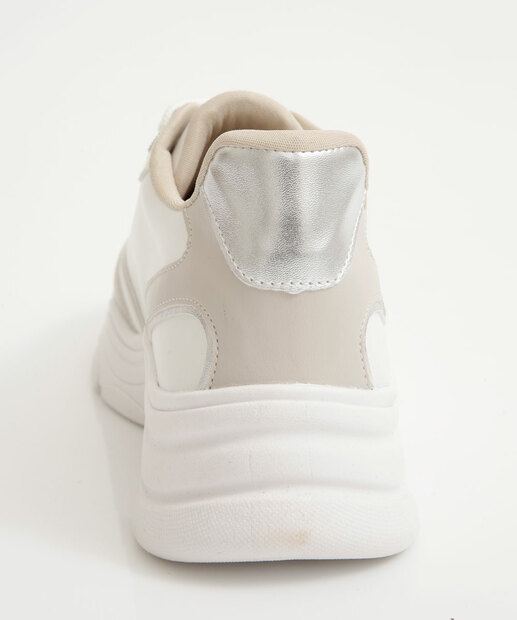 Tênis Feminino Chunky Sneaker Recorte Marisa Branco