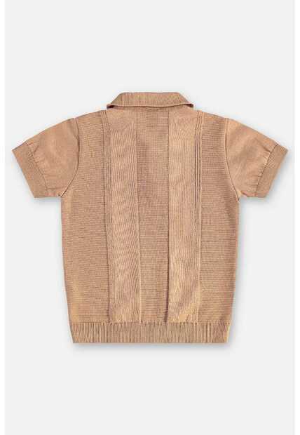 Camisa Polo em Tricot Infantil Up Baby