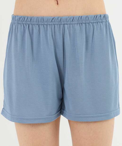 Pijama Feminino Nadador Capivara Marisa Azul