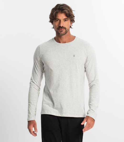 Image_Camiseta Manga Longa Meia Malha Diametro Cinza