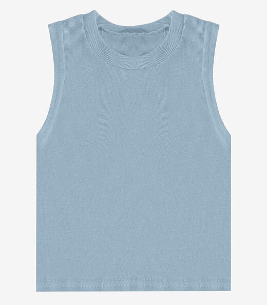 Regata Básica Infantil Lisa Soletex Azul