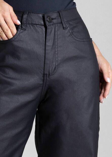 Cal?a Resinada Sawary Wide Leg -282589