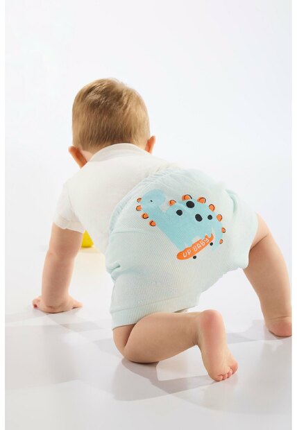 Short em Suedine para Bebê Menino Up Baby