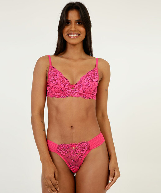 Calcinha Biquíni Renda Marisa