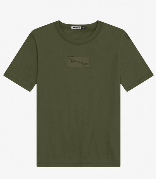 Camiseta Juvenil Masculina em Meia Malha Minty Verde