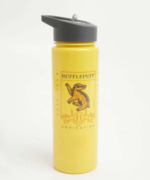 Garrafa Squeeze Estampa Hufflepuff Harry Potter 750ml