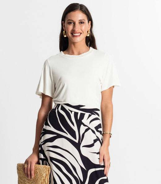 Image_Blusa Feminina Manga Curta Rovitex Bege