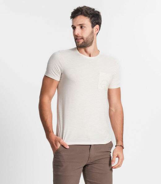 Image_Camiseta Masculina Diametro Bege