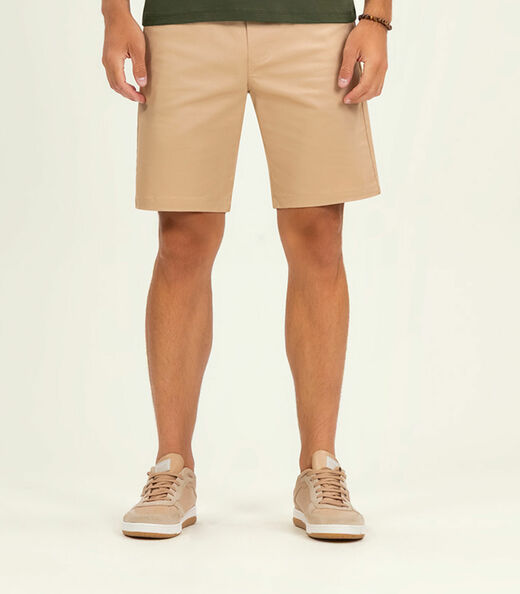 Bermuda Masculina em Sarja Diametro Marrom
