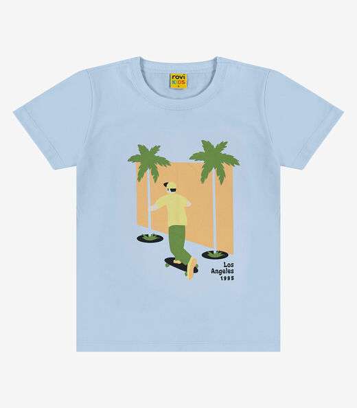 Image_Camiseta Infantil Manga Curta Rovi Kids Azul