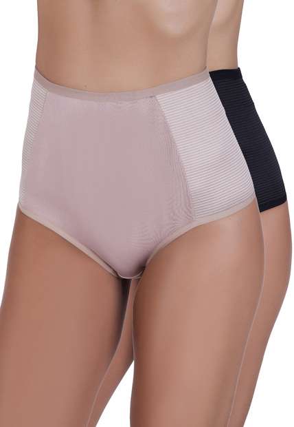 Image_Kit 2 Calcinhas Cinta Compressão Modeladora Concept Lingerie