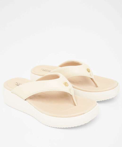 Tamanco Feminino Flatform Tiras Modare