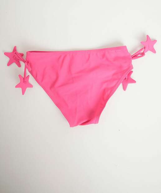 Biquíni Infantil Estrela Marisa Tam 4 a 10 Rosa