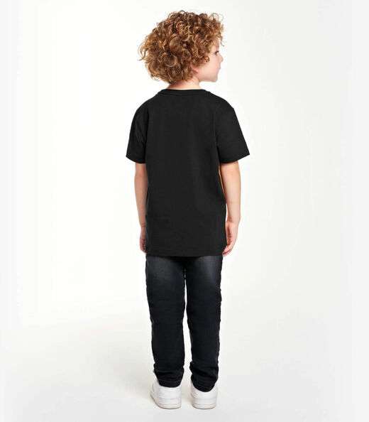 Calça Jeans Infantil Masculina Trick Nick Preto
