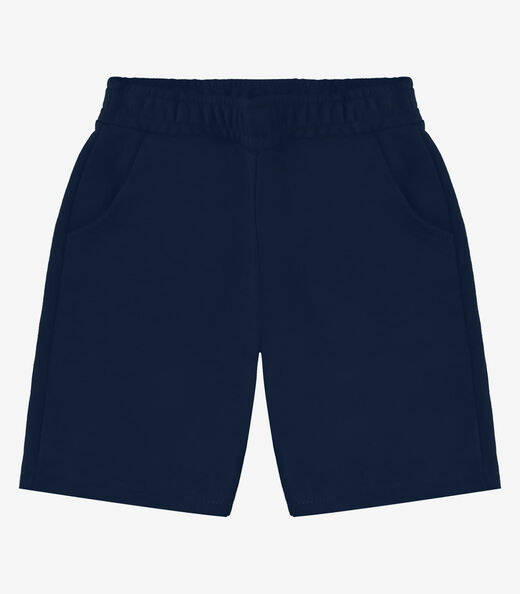 Bermuda Básica Menino Rovi Kids Azul